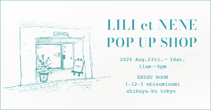 POP UP SHOP in 恵比寿