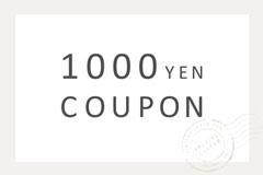 MONTHLY COUPON≽xgV[Y1000~ItN[|