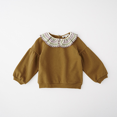 LILI et NENE キッズ EMILE&IDA 2022AW KIDS SWEATSHIRT （NOIX ）8A-10A