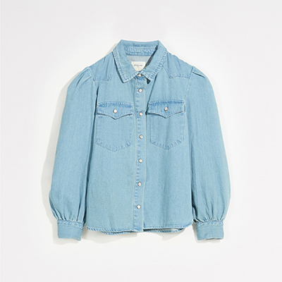 ySALE 50%OFFzBELLEROSE 2022AW KIDS SHIRTSiMD BLUE STONE-D0411 j8A