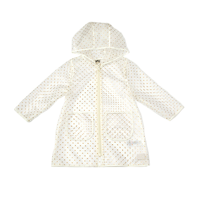 【3/24までSALE 50％OFF】BONTON 2023SS KIDS IMPERMEABLE F（I022 IMP PETIT POIS OR  ）4A-10A