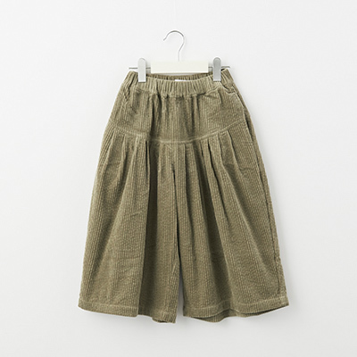 y11/21܂SALE 30%OFFzCERA UNA VOLTA 2023AW KIDS Yusu Pants KakiiKaki j4A-8A