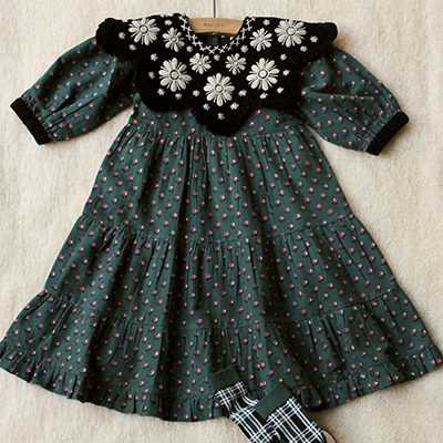 LILI et NENE キッズ BONJOUR 2023AW KIDS SUNDRESS 8A