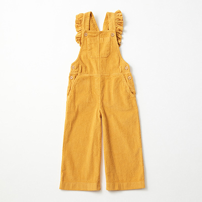 LILI et NENE ベビー CARAMEL 2023AW BABY WOVEN BABY DRESS（LIME