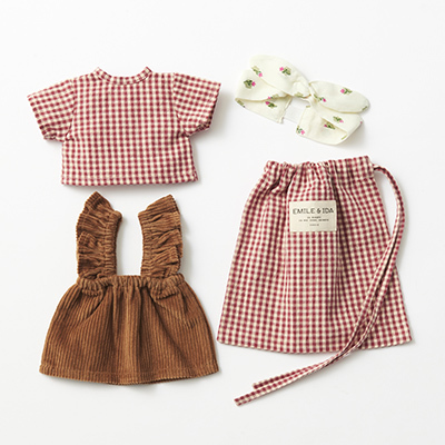 LILI et NENE キッズ EMILE&IDA 2023AW KIDS ENSEMBLE POUPEE