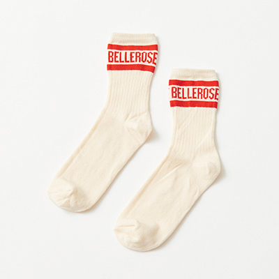 ySALE 50%OFFzBELLEROSE 2023AW KIDS SOCKS VIGEiSWAN-K1222J j23-38