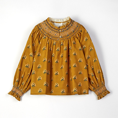 C'ERA UNA VOLTA 2024AW KIDS Cerla ShirtiMSF Mustard Flowerj8A