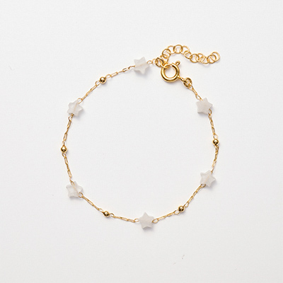 ADORABILI PARIS BRACELET_STONE_STARiwhite starj