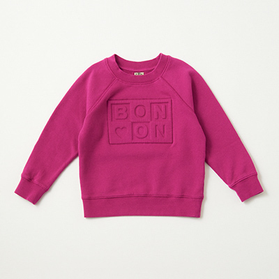 BONTON 2024AW KIDS Sweat SandyiU210 Violet Sympaj4A-8A