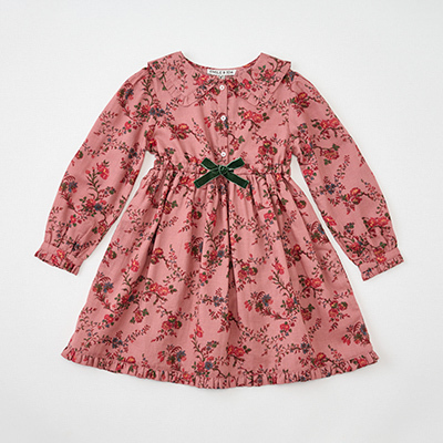 LILI et NENE キッズ EMILE ET IDA 2024AW KIDS ROBE ORCHID（ORCHID ROSE）4A-6A