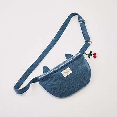 EMILE ET IDA 2024AW KIDS SAC BANANE A OREILLESiDENIMj