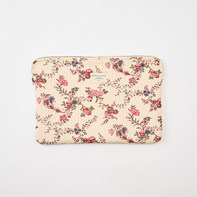 EMILE ET IDA 2024AW KIDS POCHETTE PCiORCHID ECRUj