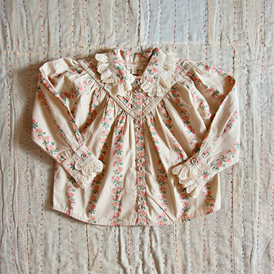 BONJOUR 2024AW KIDS IRIS BLOUSE iflowerj6A