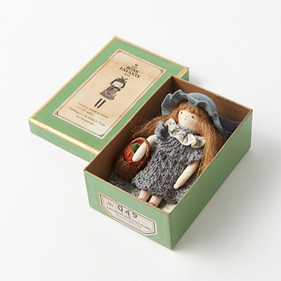 LES BONS ENFANTS PARIS CAT GIRL DOLL BOX SET #049