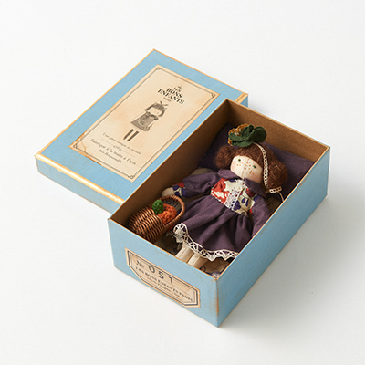 LES BONS ENFANTS PARIS CAT GIRL DOLL BOX SET #051