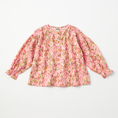 BONTON 2024AW KIDS Blouse FlorianeiF023 Fleurs Edelweissj4A-8A