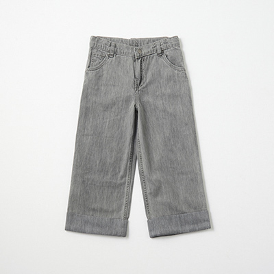 BONTON 2024AW KIDS Pantalon JanotiU901 CHAMBRAY GRISj6A-8A