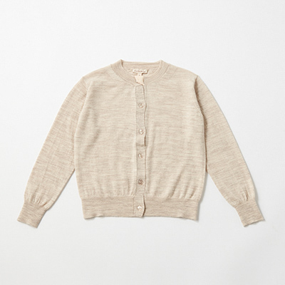 CARAMEL 2024AW KIDS WILLOW CARDIGANiCREAMjM-L